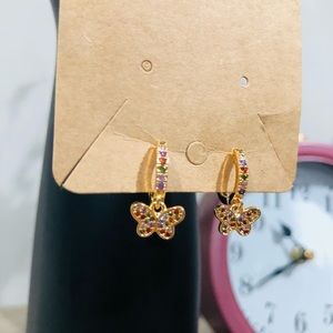 18k Gold Laminates Earrings